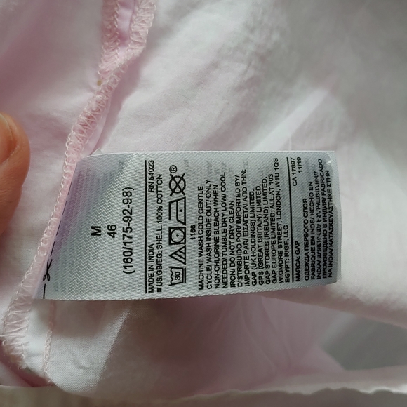 🌸Gap Oversized Tie Dye Shirt Top - Picture 8 of 8